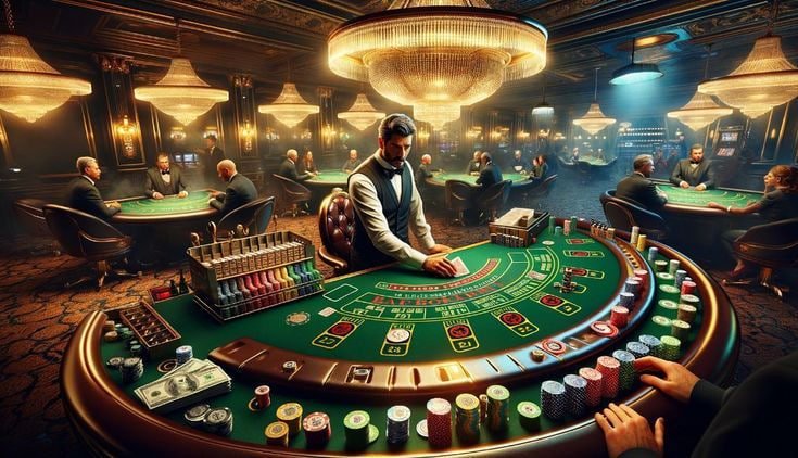 bm688 Live Dealer Baccarat နှင့် Poker ကတ်ဂိမ်း Live Table